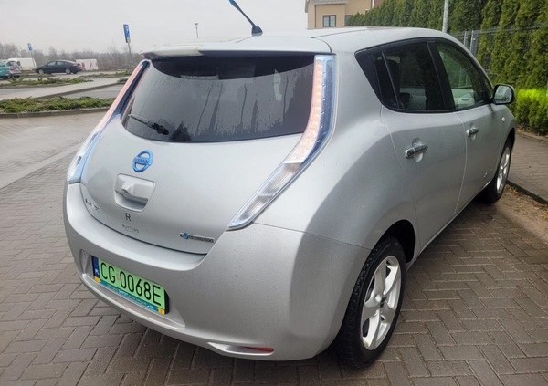 Nissan Leaf cena 28900 przebieg: 93723, rok produkcji 2012 z Działoszyn małe 379